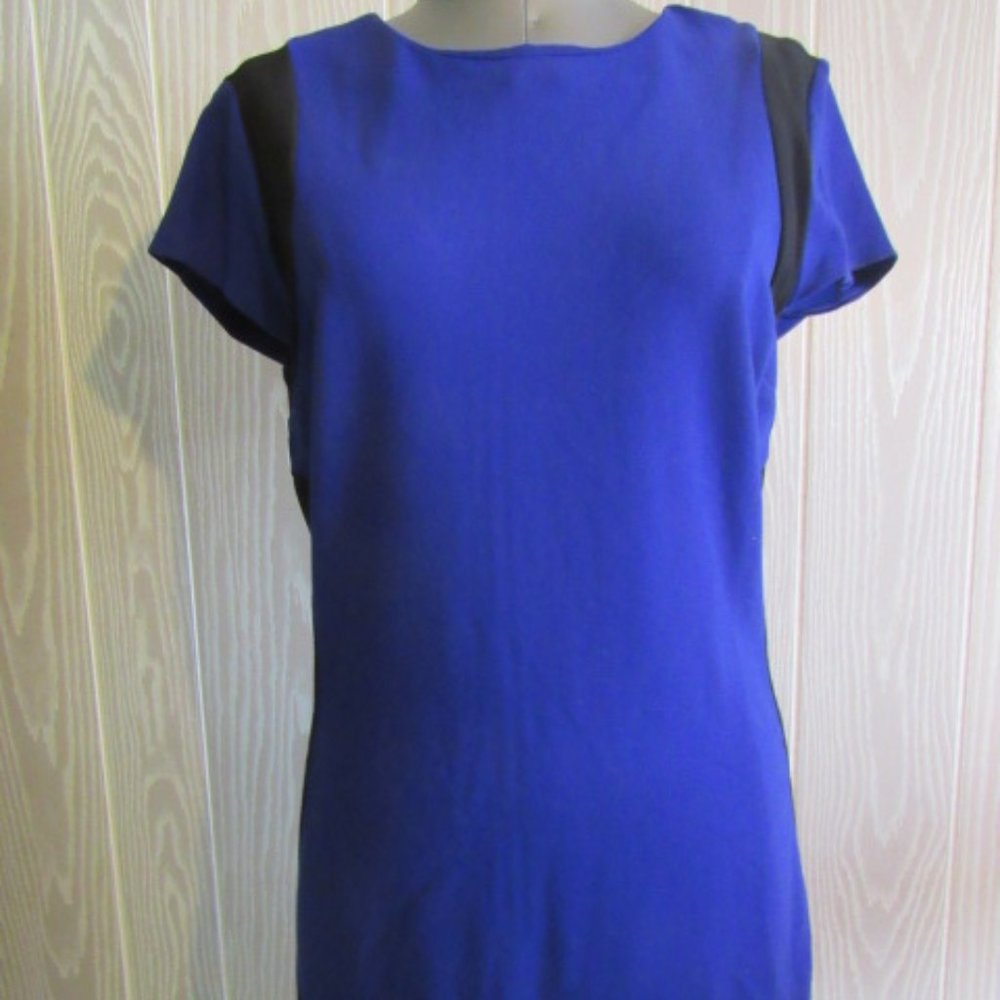 Diane von Furstenberg purple/black dress